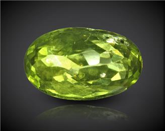Natural Peridot Certified 5.14 CTS (9528)